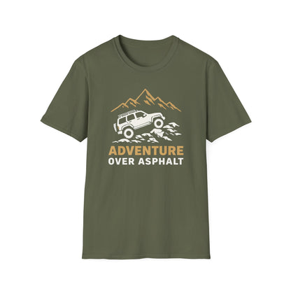 Adventure Over Asphalt T-Shirt