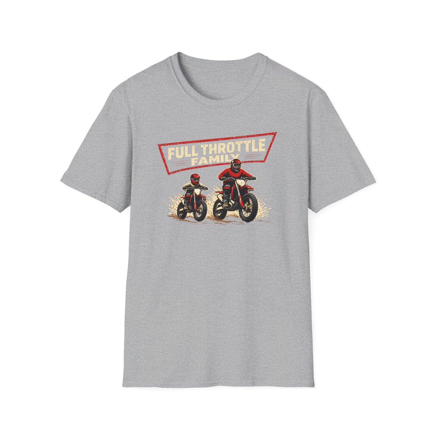 Full Throttle Family Dirtbikes T-Shirt