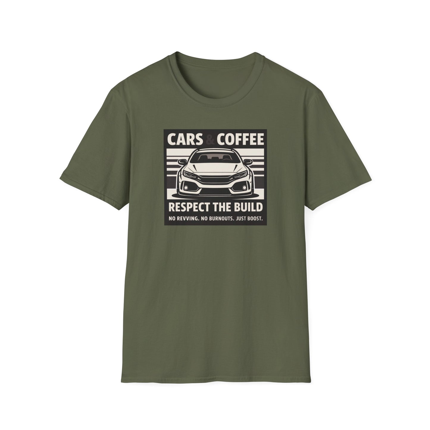 Cars & Coffee Respect The Build T-Shirt