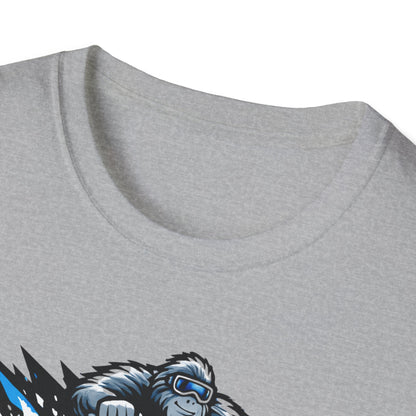 Sasquatch Snowmobile  T-Shirt