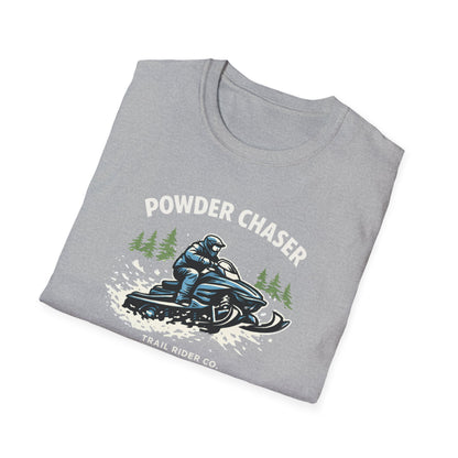 Powder Chaser Snowmobile  T-Shirt