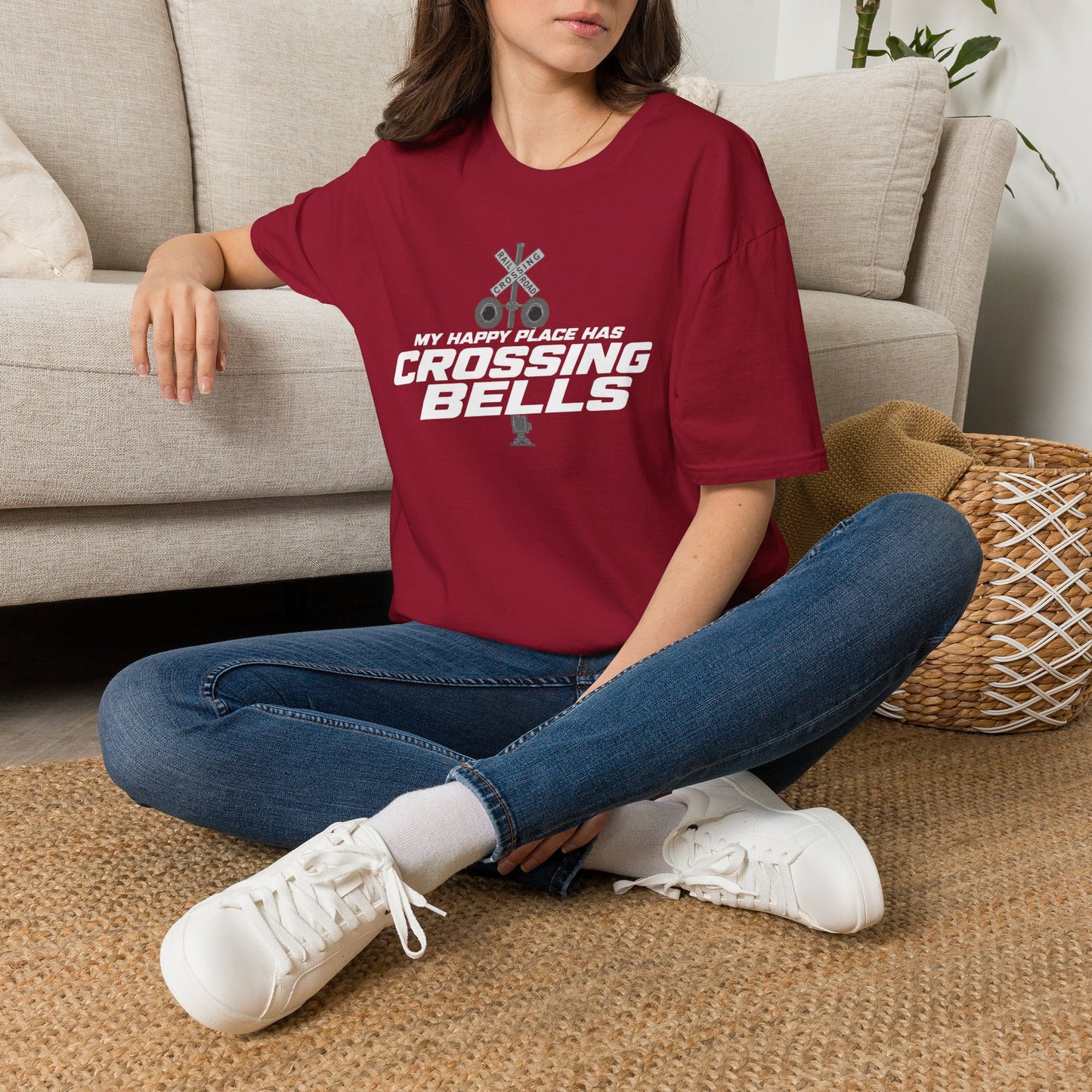 Happy Place Crossing Bells  T-Shirt