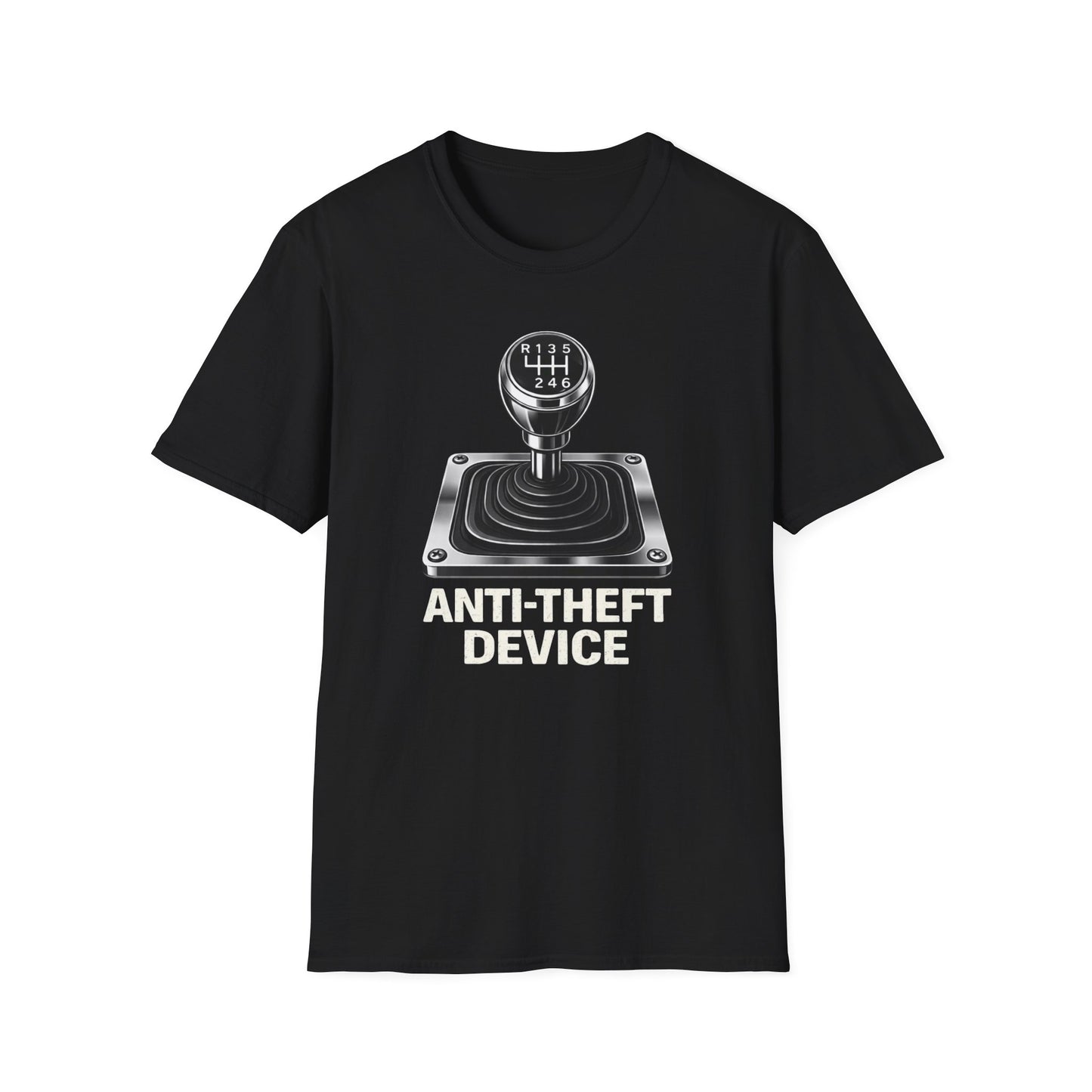 Anti-Theft Device Stickshift T-Shirt