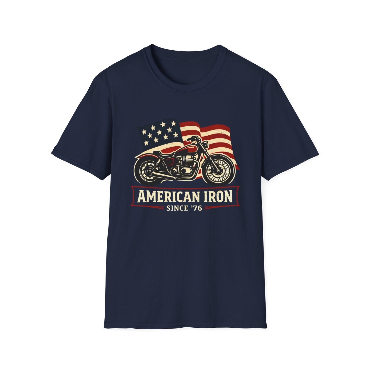 American Iron Motorcycle T-Shirt