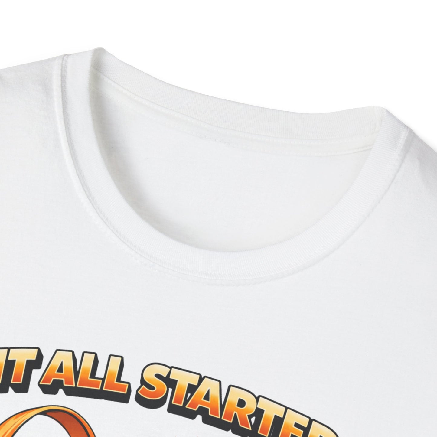 It All Started With A Toy Car  T-Shirt