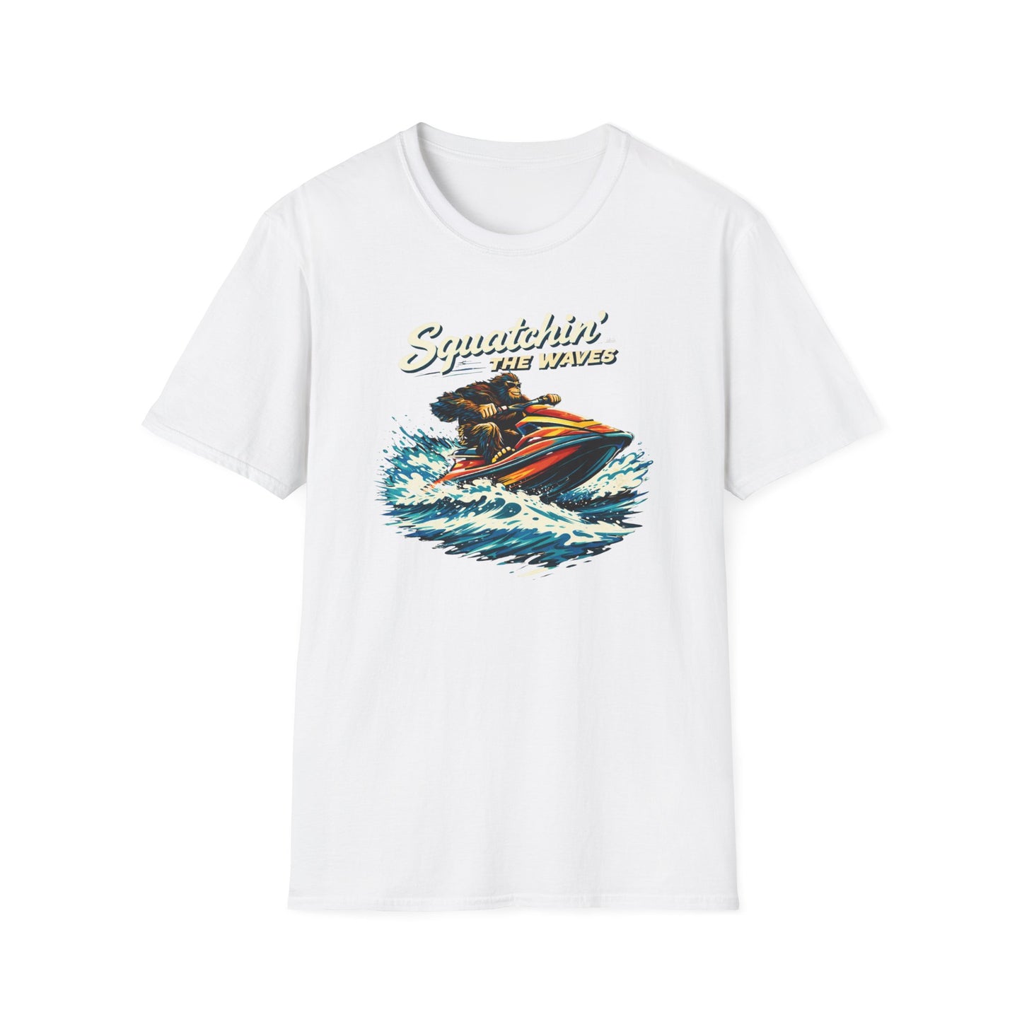 Squatchin' The Waves  T-Shirt