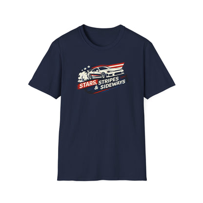 Stars,Stripes, And Sideways  T-Shirt