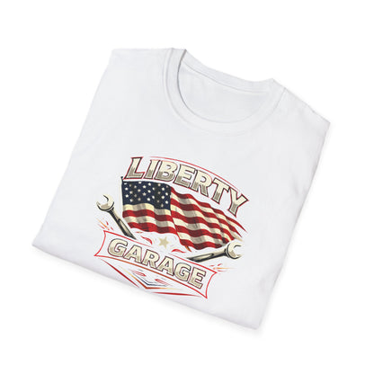 Liberty Garage Flag  T-Shirt
