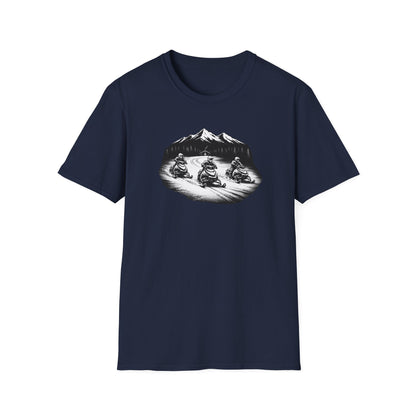 Snowmobile Night Ride  T-Shirt