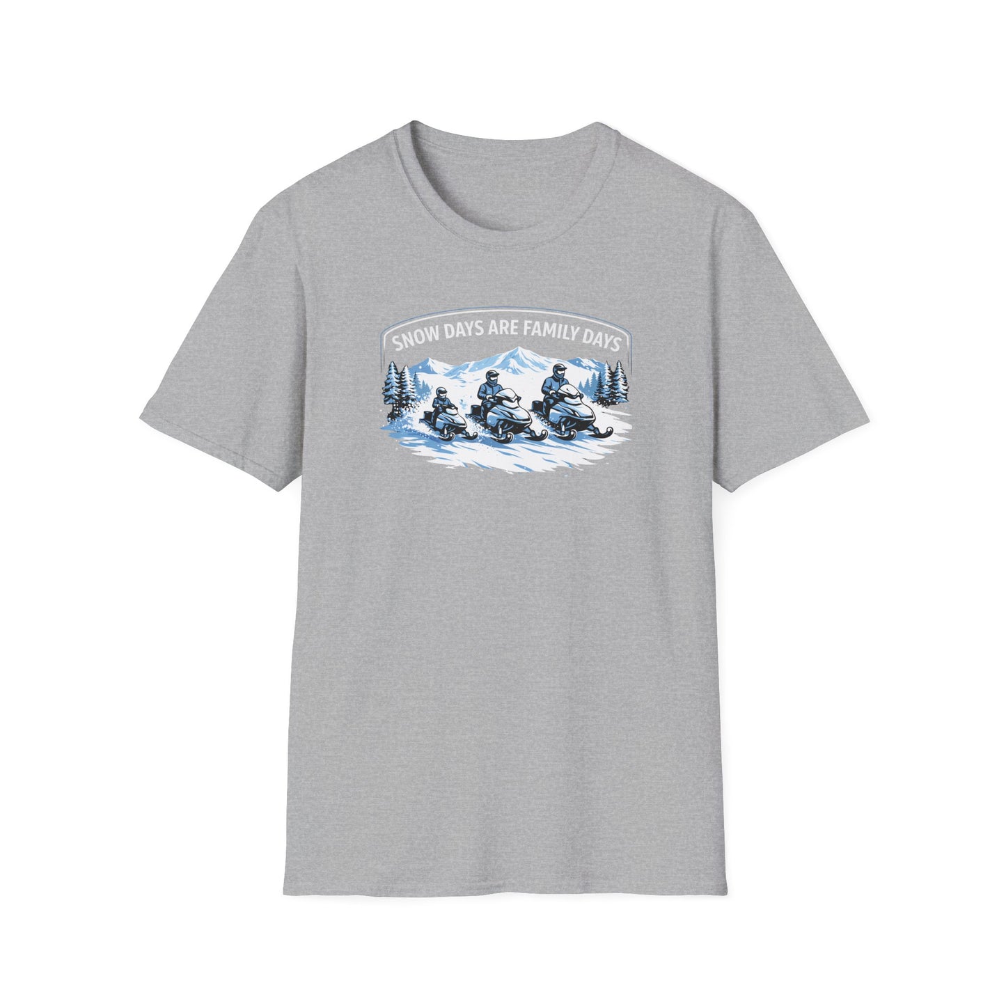 Snow Days Are Family Days  T-Shirt