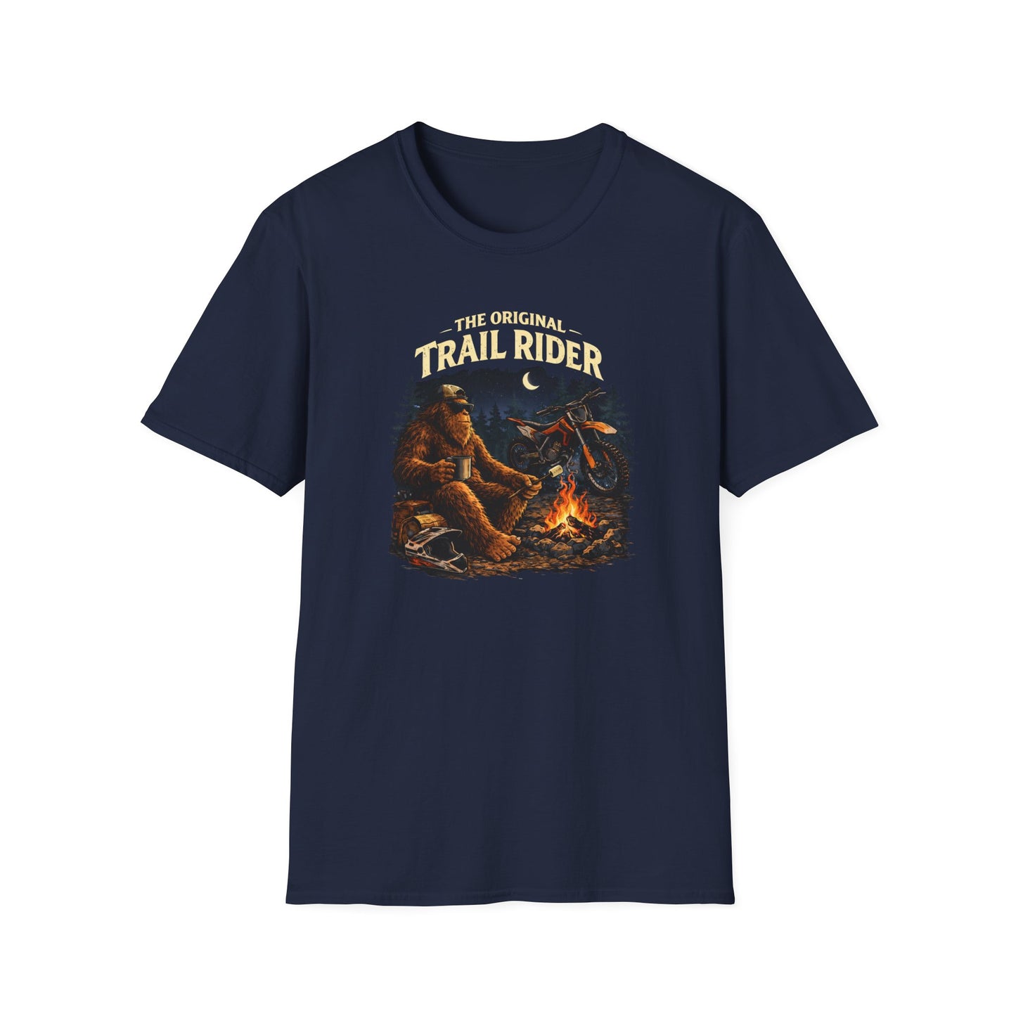Bigfoot Trail Rider Campfire T-Shirt