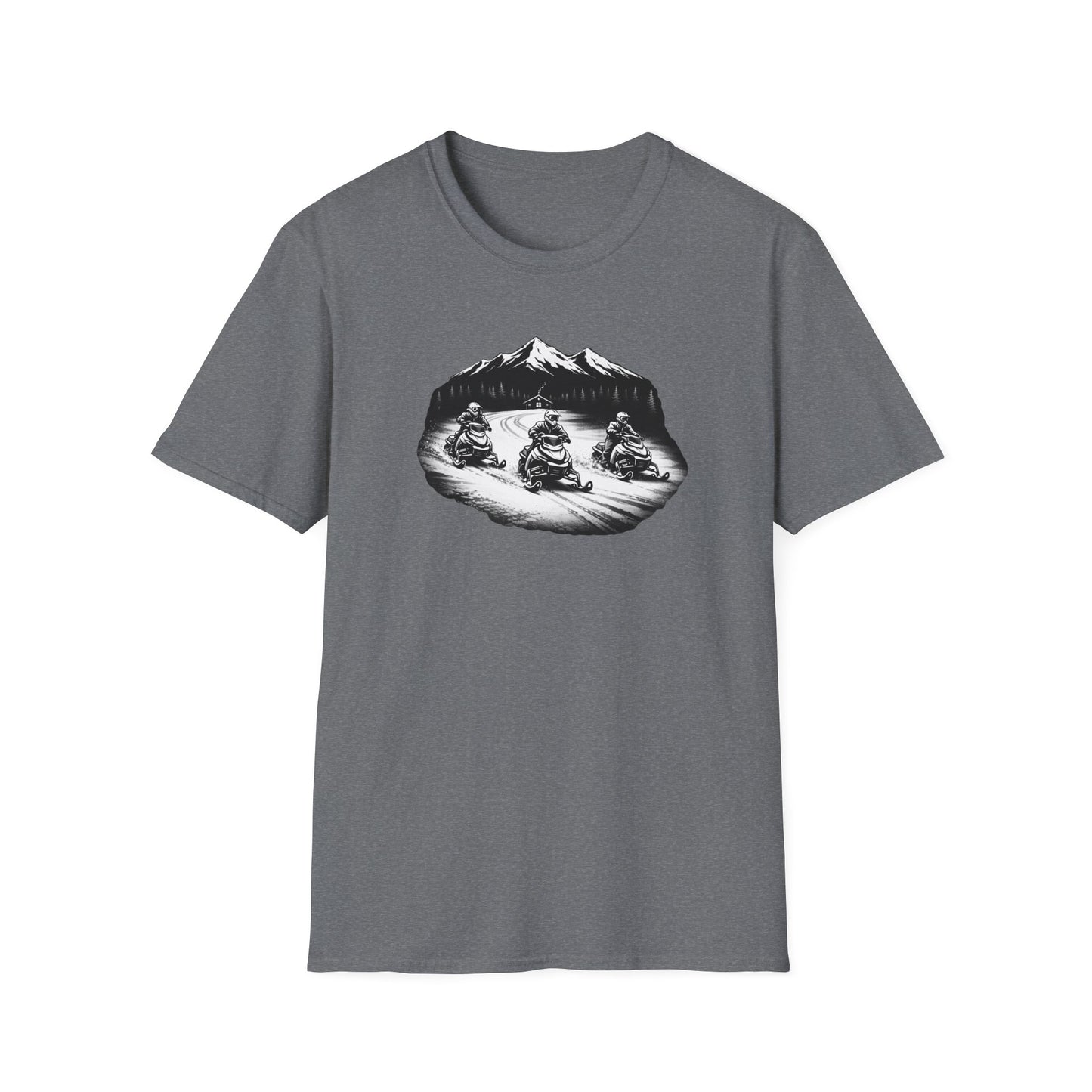 Snowmobile Night Ride  T-Shirt