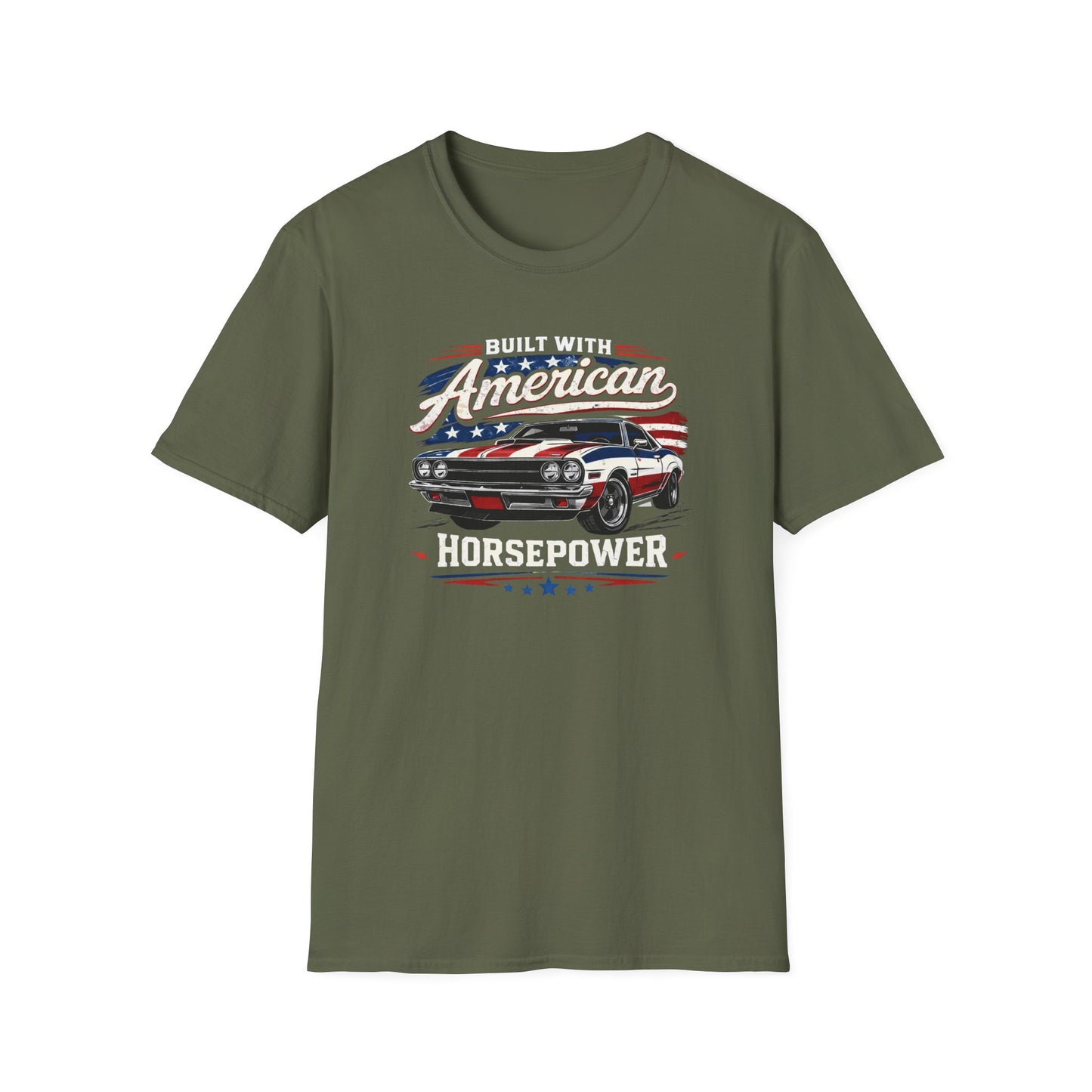 Built With American Horsepower T-Shirt