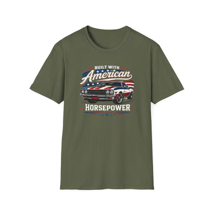 Built With American Horsepower T-Shirt