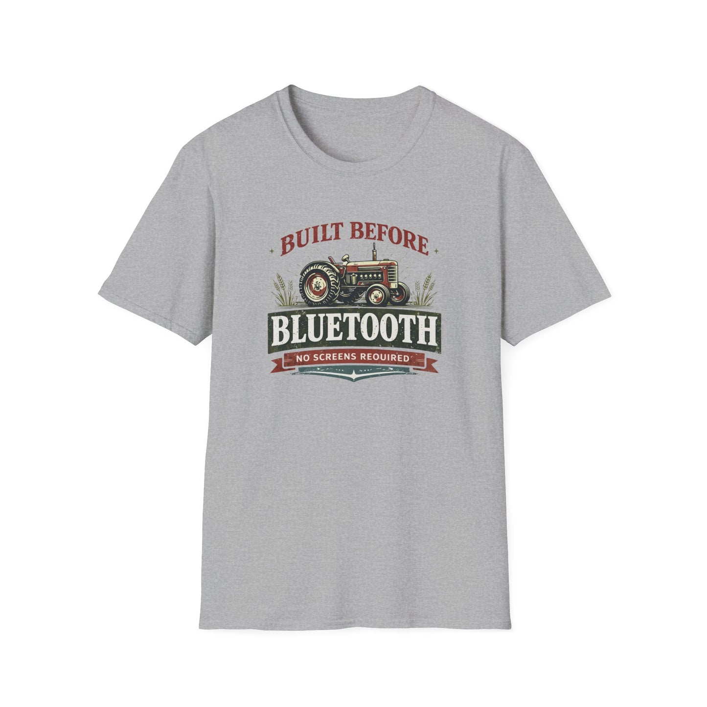 Before Bluetooth Tractor T-Shirt