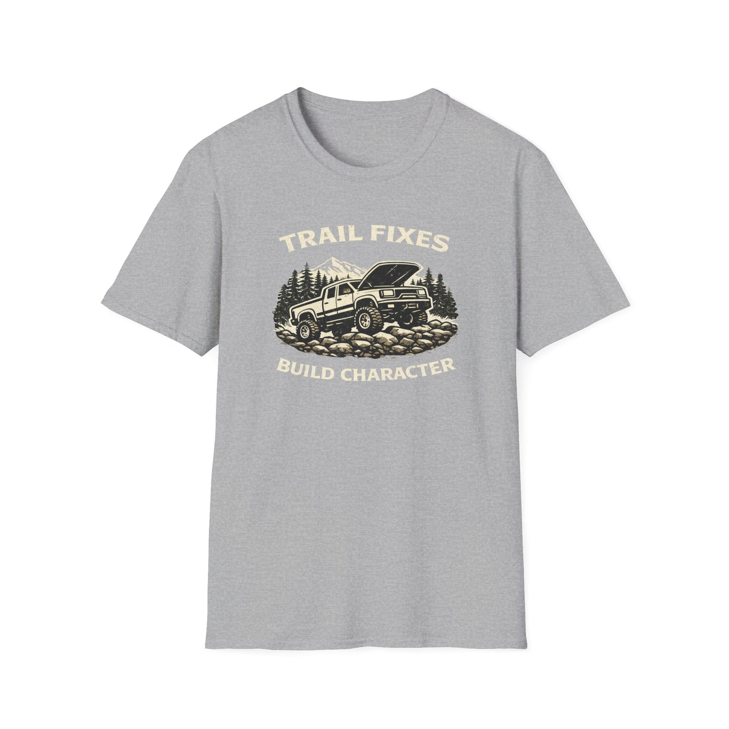 Trail Fixes Build Character  T-Shirt