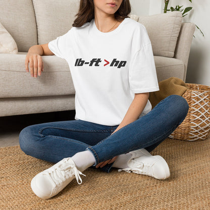 lb-ft > hp   T-Shirt
