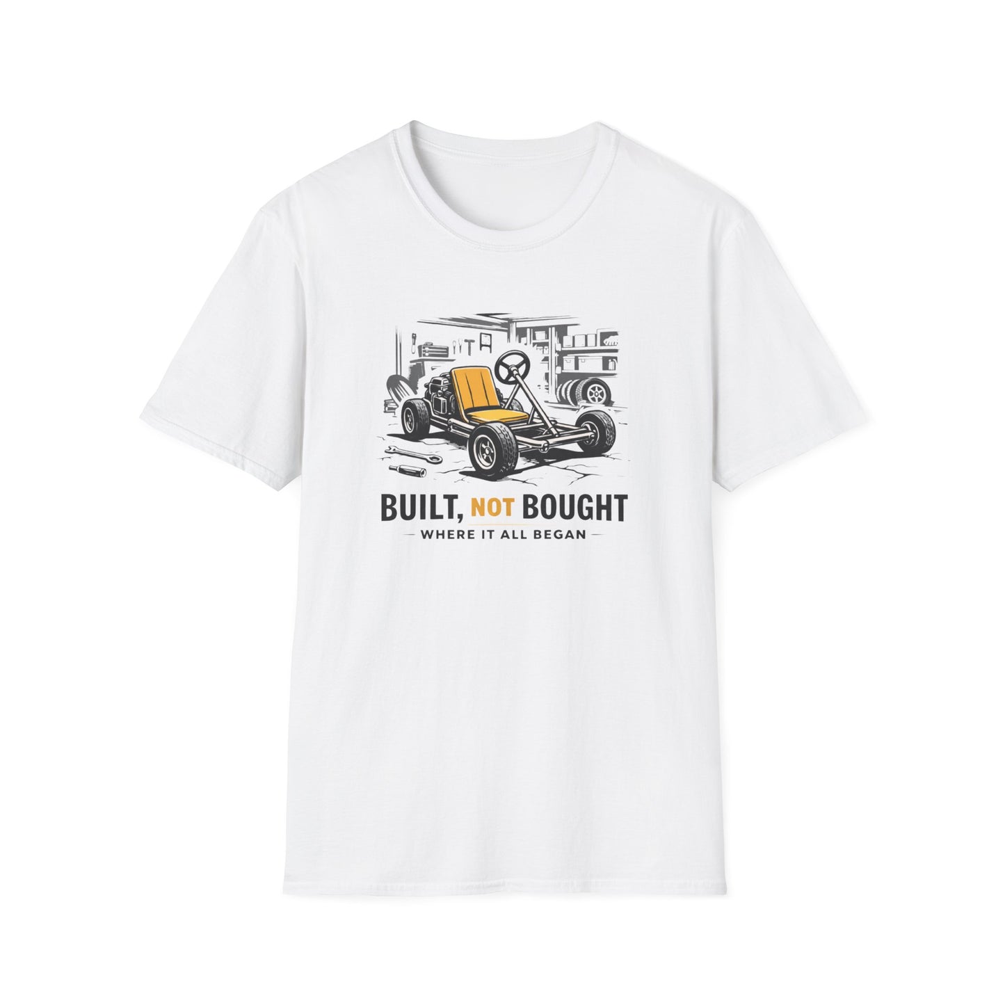 Built Not Bought Go-Cart dark T-Shirt