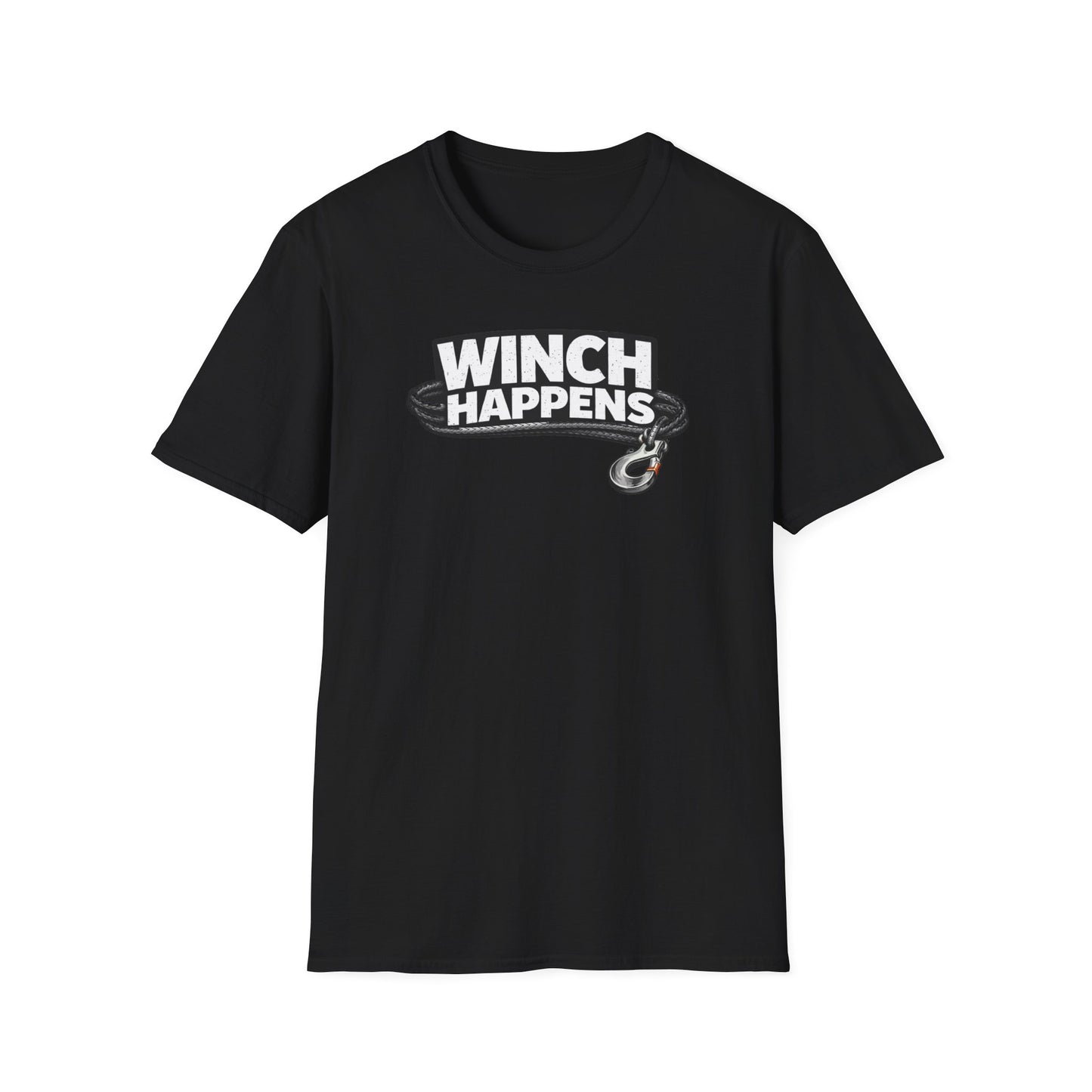 Winch Happens typography  T-Shirt