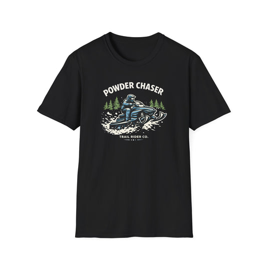 Powder Chaser Snowmobile  T-Shirt