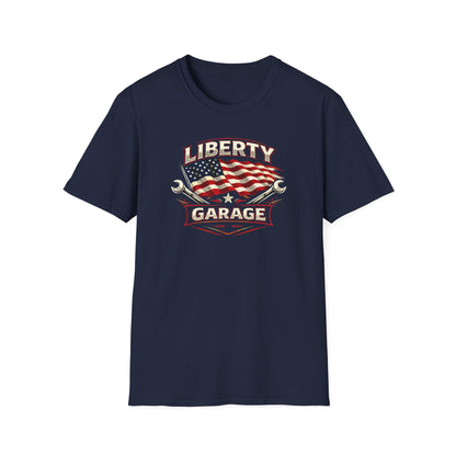 Liberty Garage Flag  T-Shirt