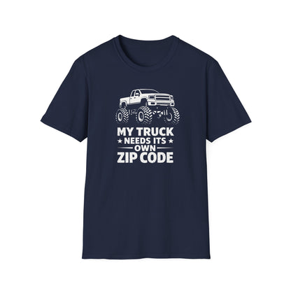 Truck Needs Zip Code  T-Shirt