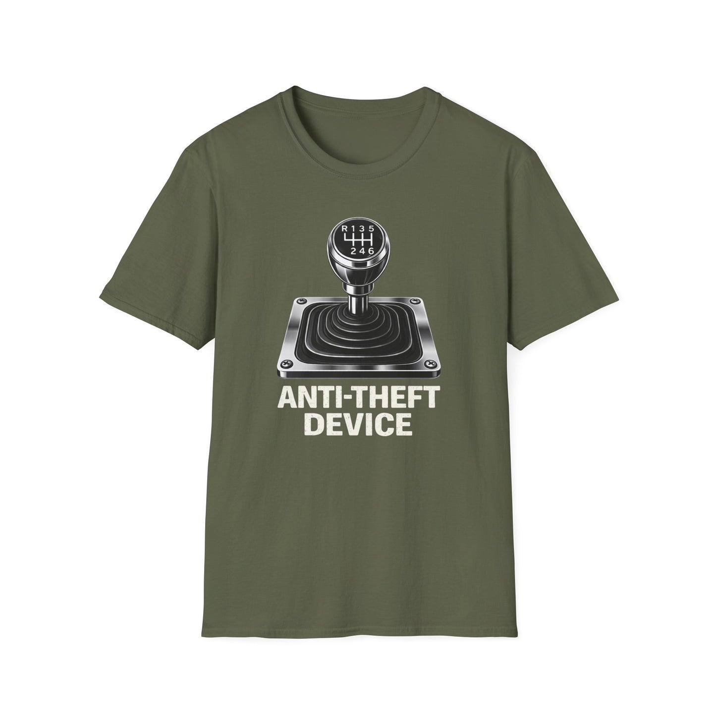 Anti-Theft Device Stickshift T-Shirt