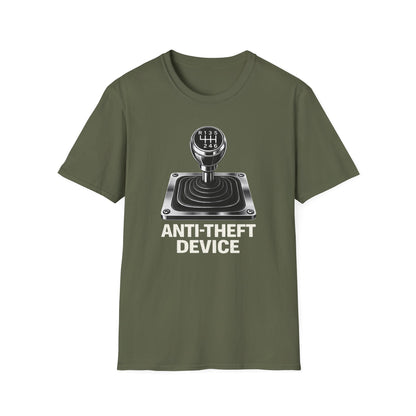 Anti-Theft Device Stickshift T-Shirt