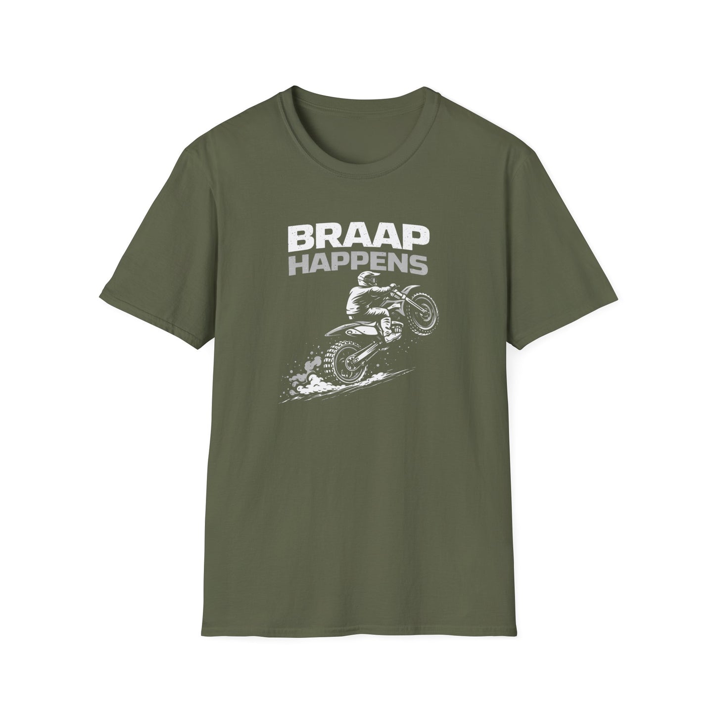 Braap Happens Dirtbike T-Shirt