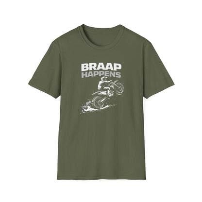 Braap Happens Dirtbike T-Shirt