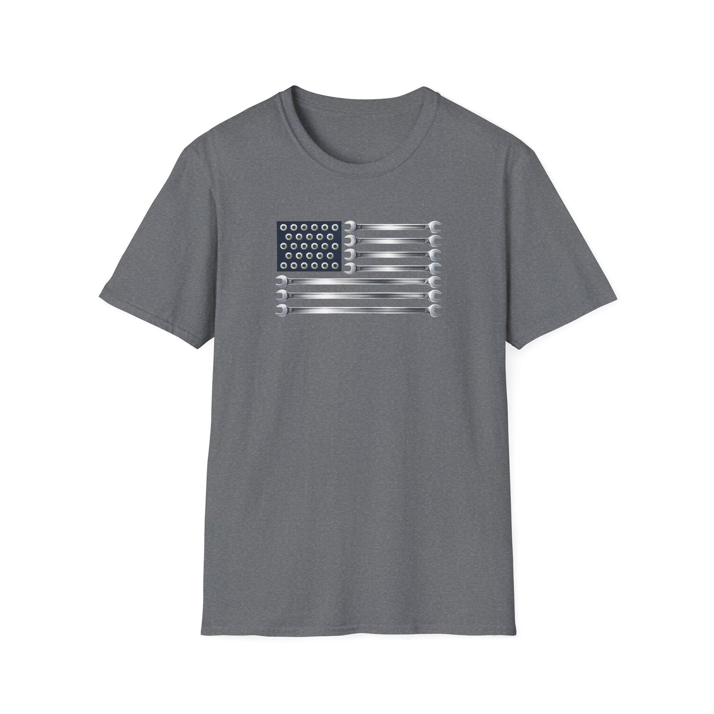 Wrenches American Flag  T-Shirt