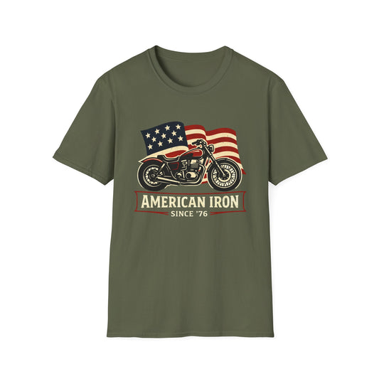 American Iron Motorcycle T-Shirt