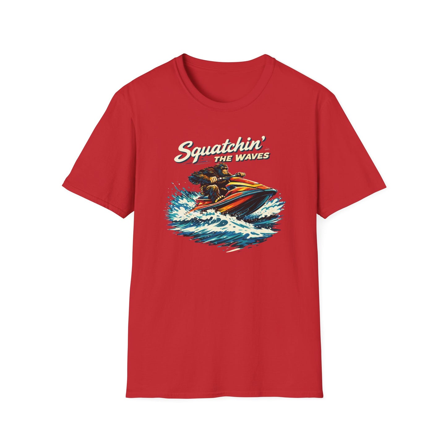 Squatchin' The Waves  T-Shirt