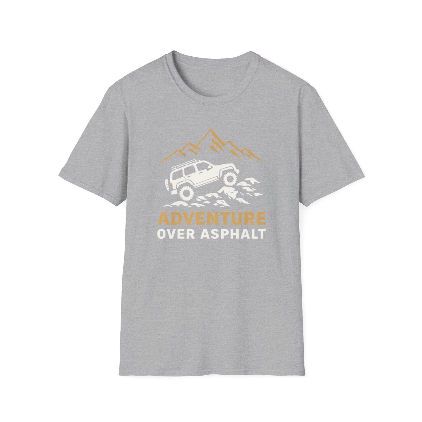 Adventure Over Asphalt T-Shirt