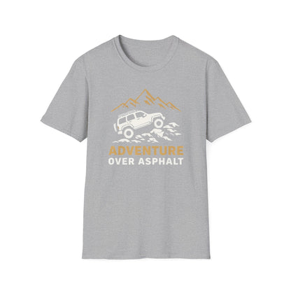 Adventure Over Asphalt T-Shirt