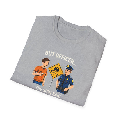 But Officer color T-Shirt
