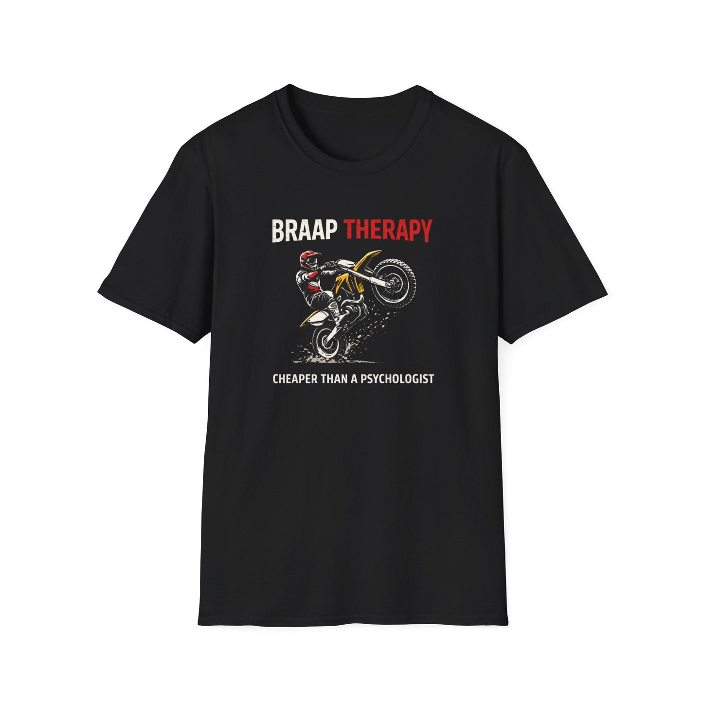 Braap Therapy Dirtbike T-Shirt