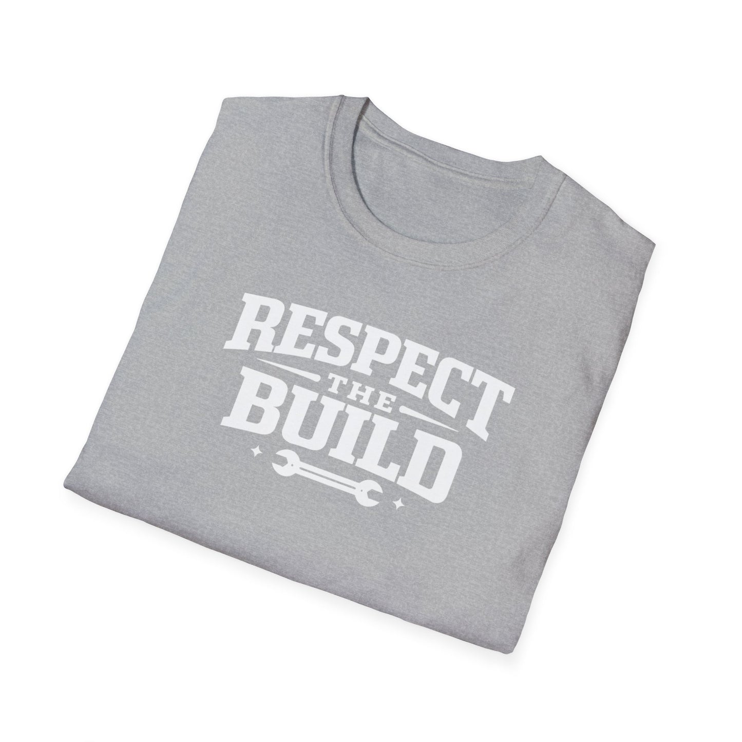 Respect The Build Wrench  T-Shirt