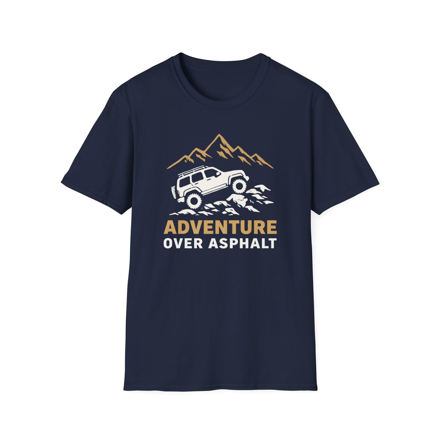 Adventure Over Asphalt T-Shirt