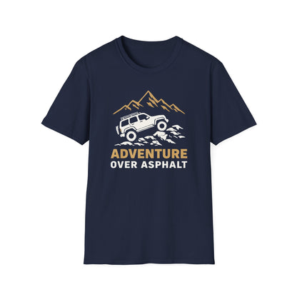 Adventure Over Asphalt T-Shirt