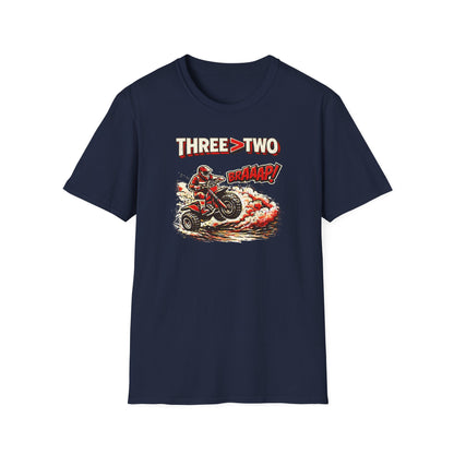Three > Two  T-Shirt
