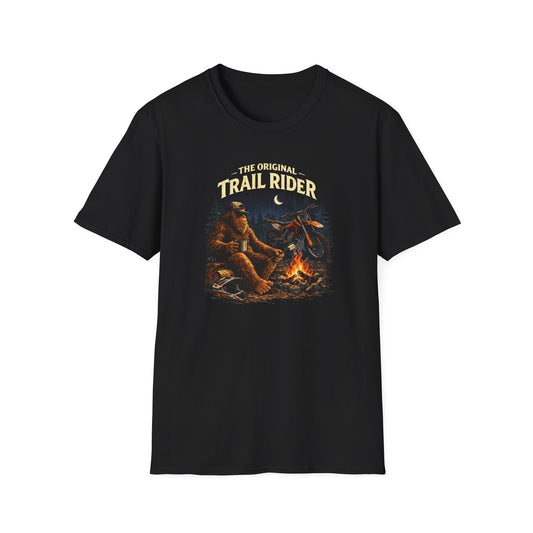Bigfoot Trail Rider Campfire T-Shirt