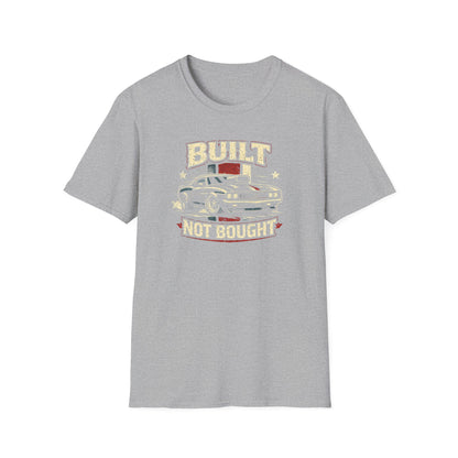 Built Not Bought Musclecar T-Shirt