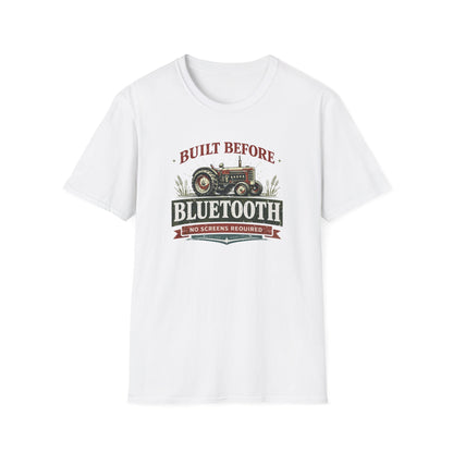 Before Bluetooth Tractor T-Shirt