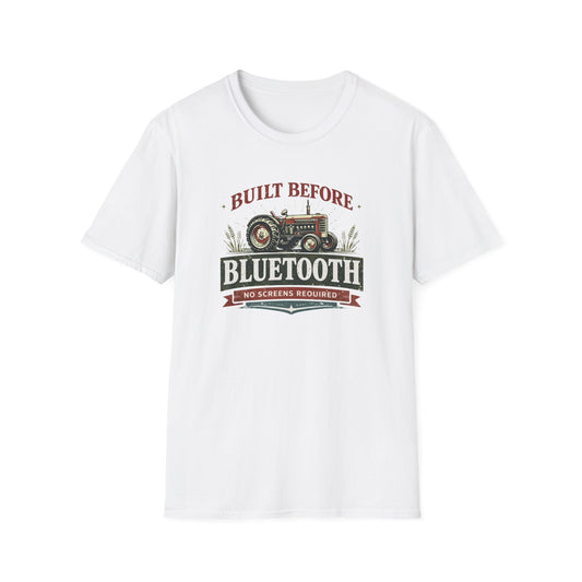 Before Bluetooth Tractor T-Shirt