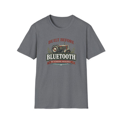 Before Bluetooth Tractor T-Shirt