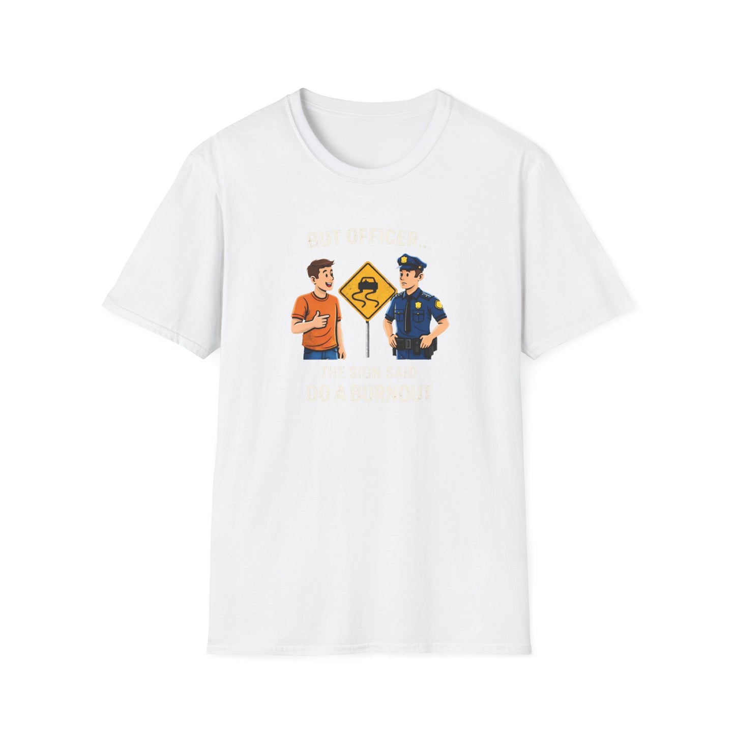 But Officer color T-Shirt