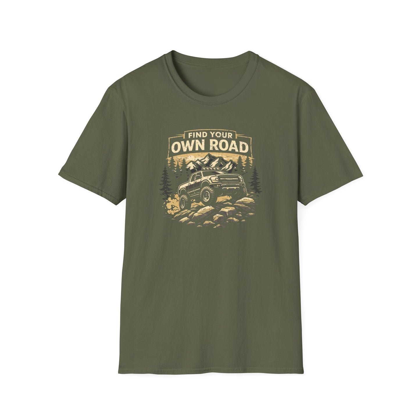 Find Your Own Road Truck T-Shirt