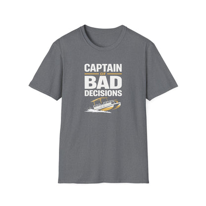 Captain Of Bad Decisions T-Shirt