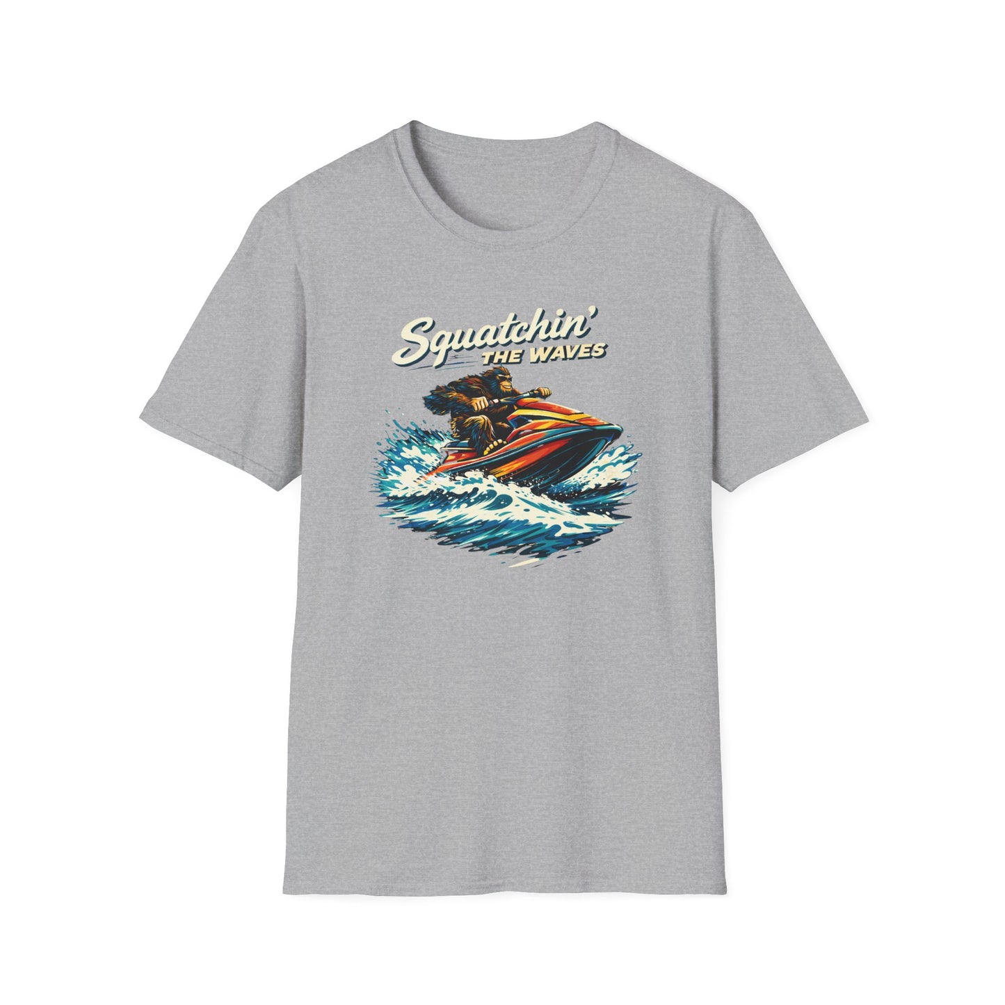 Squatchin' The Waves  T-Shirt